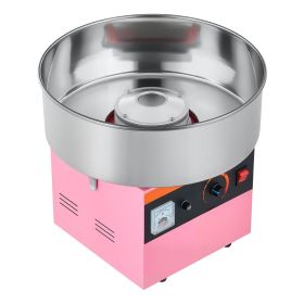 Cotton Candy Machine Commercial, 1000W Electric Candy Floss Maker, Easy Use with 15 inch Stainless Steel Bowl and Sugar Scoop