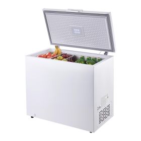 Chest Freezer, 6.7 Cu.ft Compact Deep Freezer (Color: White, Capacity: 6.36 cu ft)
